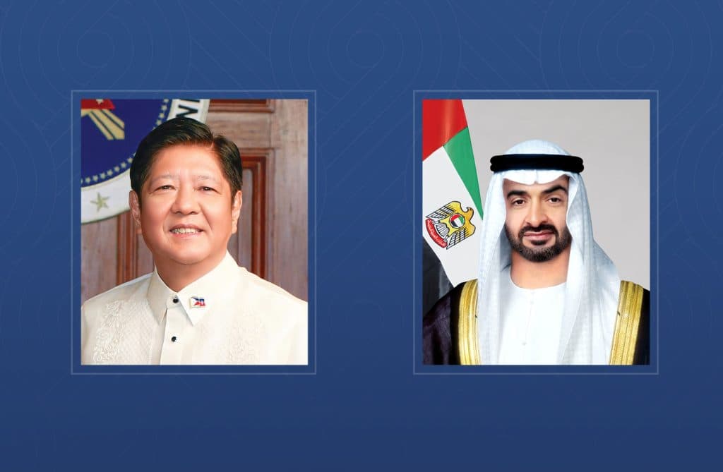 رئيس الدولة يعزي رئيس الفلبين في ضحايا الزلزال